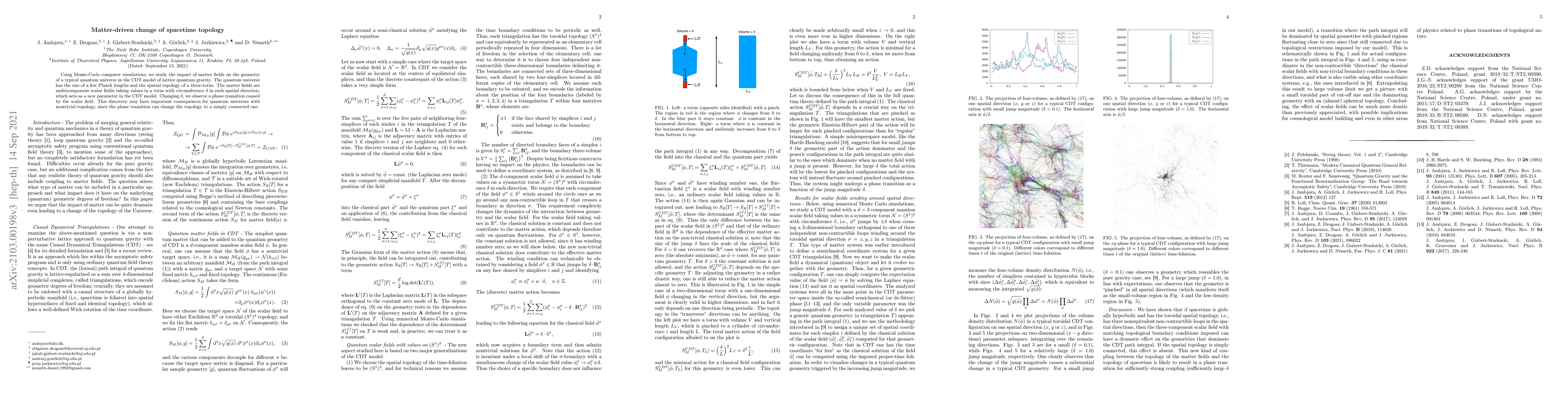 Thumbnail for Matter-driven change of spacetime topology
