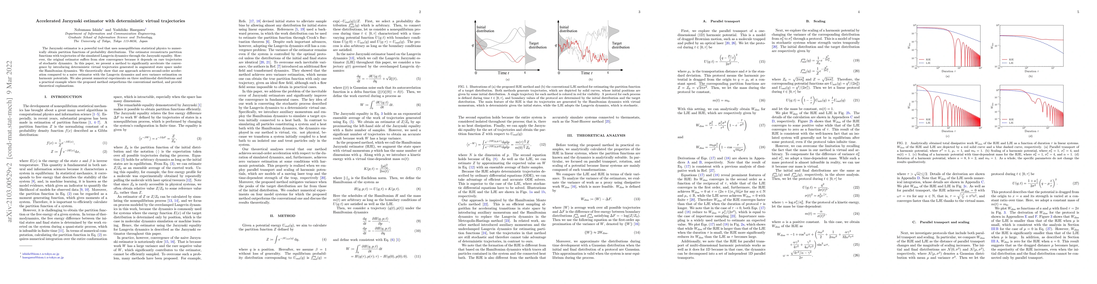 Thumbnail for Accelerated Jarzynski Estimator with Deterministic Virtual Trajectories