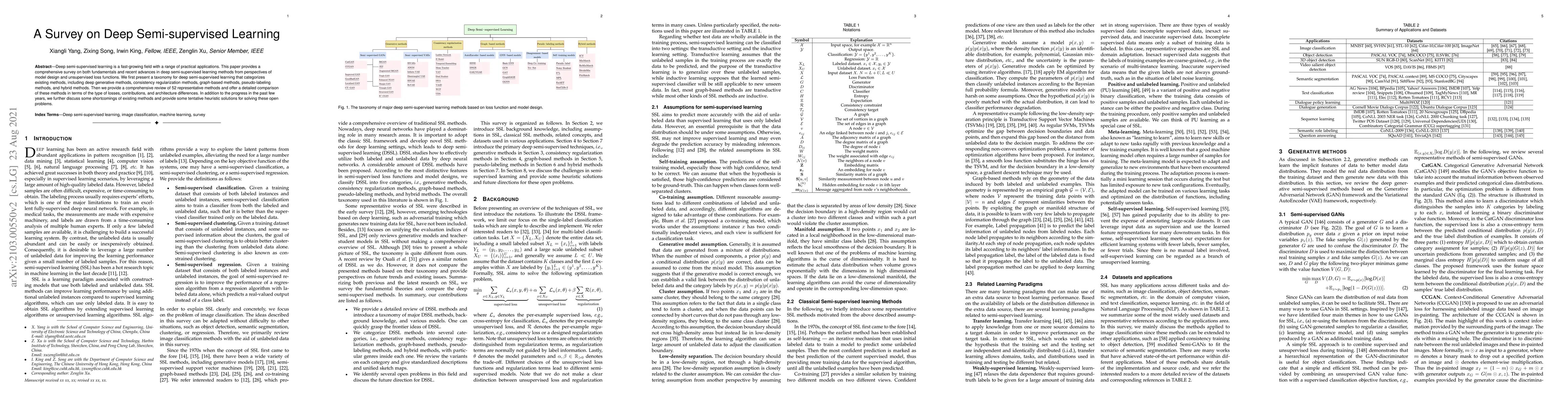 Thumbnail for A Survey on Deep Semi-supervised Learning