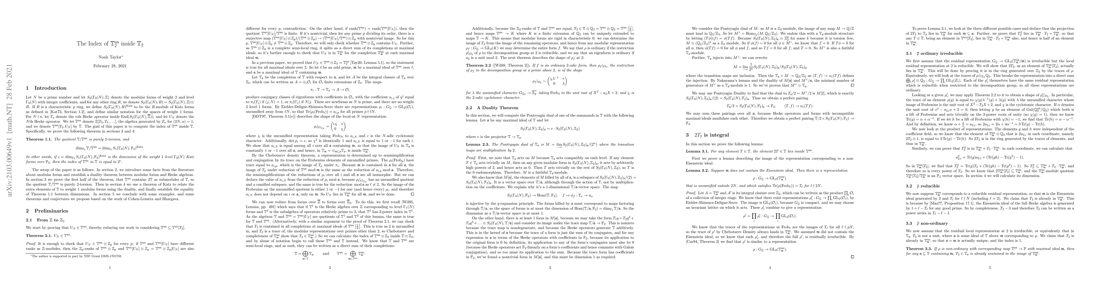 Thumbnail for The index of $\mathbb{T}^{\text{an}}$ in $\mathbb{T}$