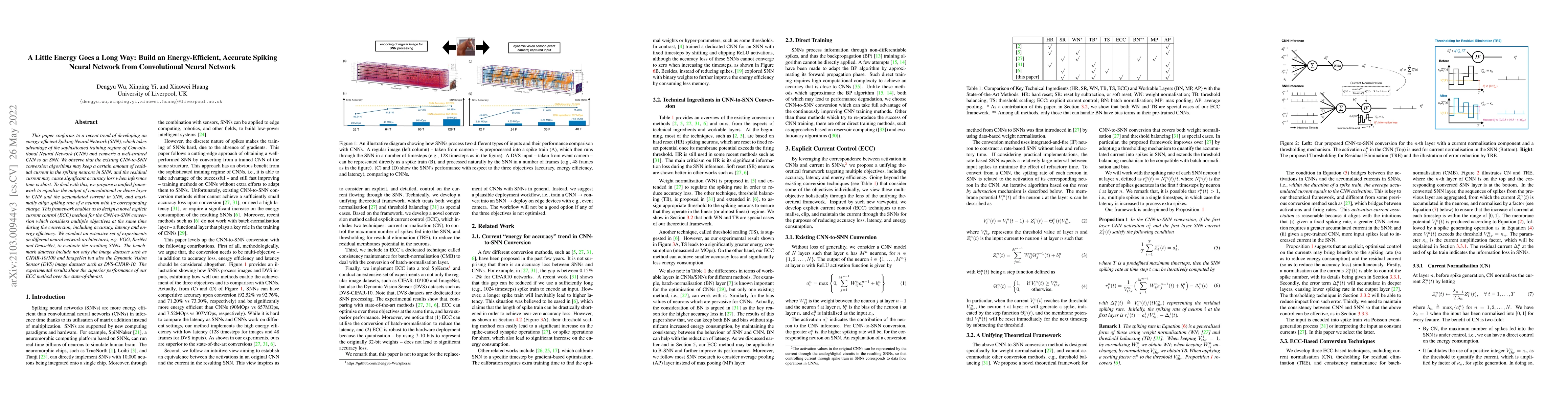 Thumbnail for A Little Energy Goes a Long Way: Build an Energy-Efficient, Accurate
  Spiking Neural Network from Convolutional Neural Network