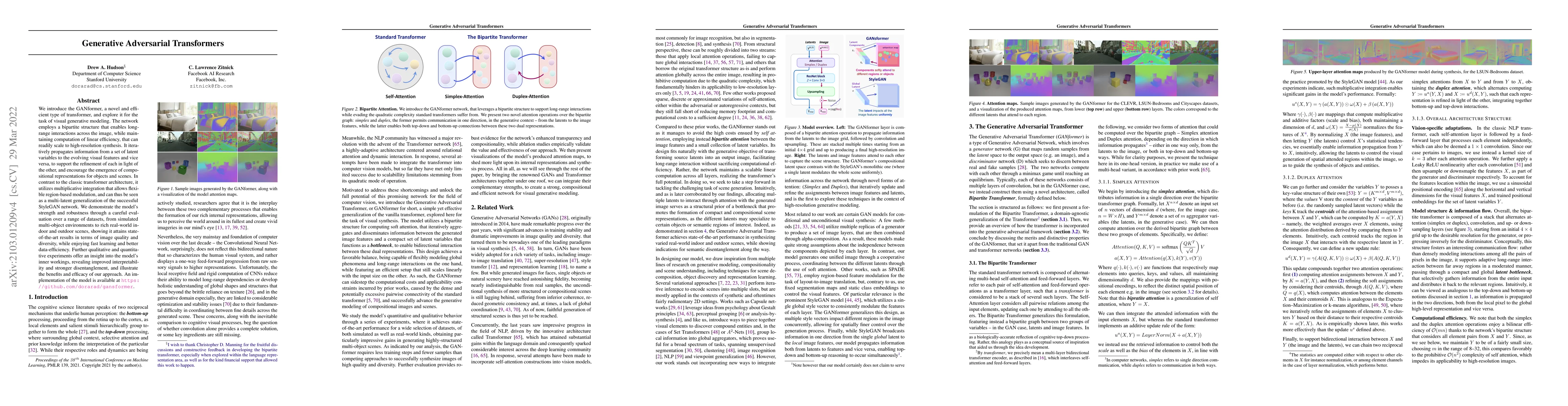 Thumbnail for Generative Adversarial Transformers