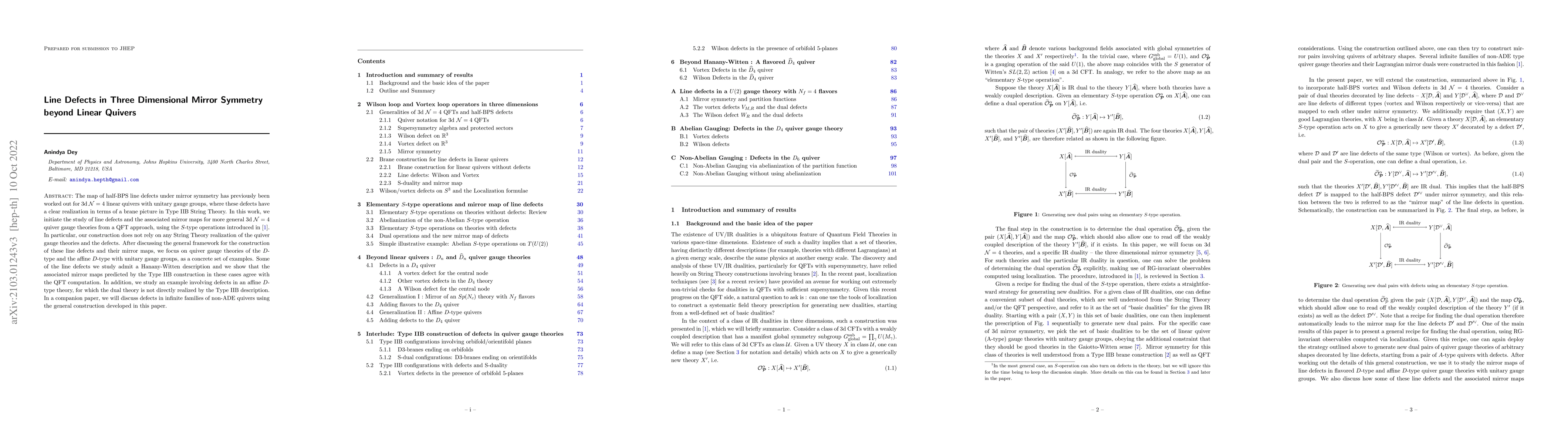 Thumbnail for Line Defects in Three Dimensional Mirror Symmetry beyond Linear Quivers
