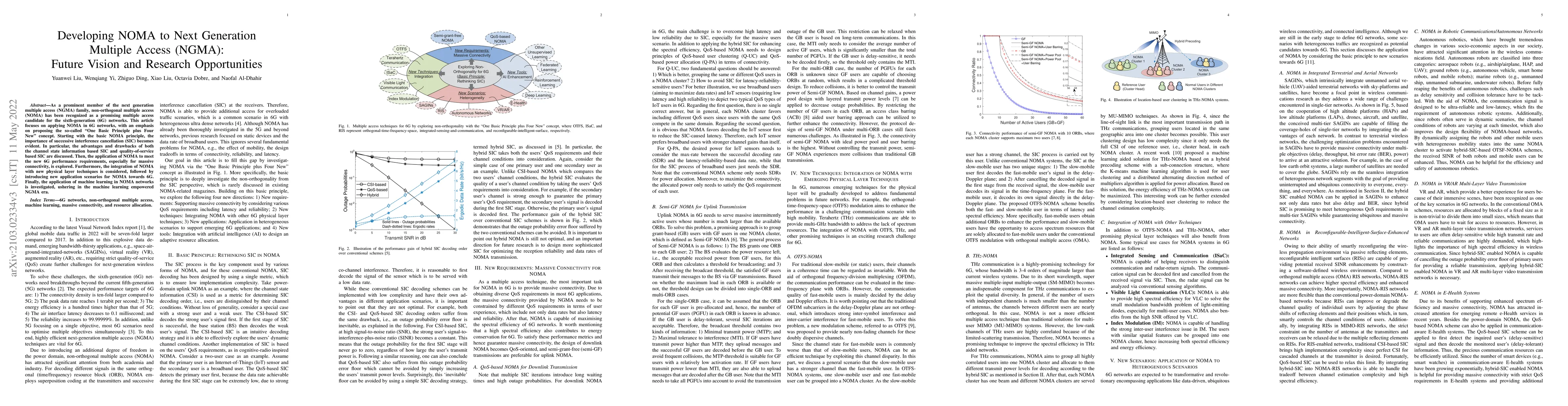 Thumbnail for Developing NOMA to Next Generation Multiple Access (NGMA): Future Vision
  and Research Opportunities