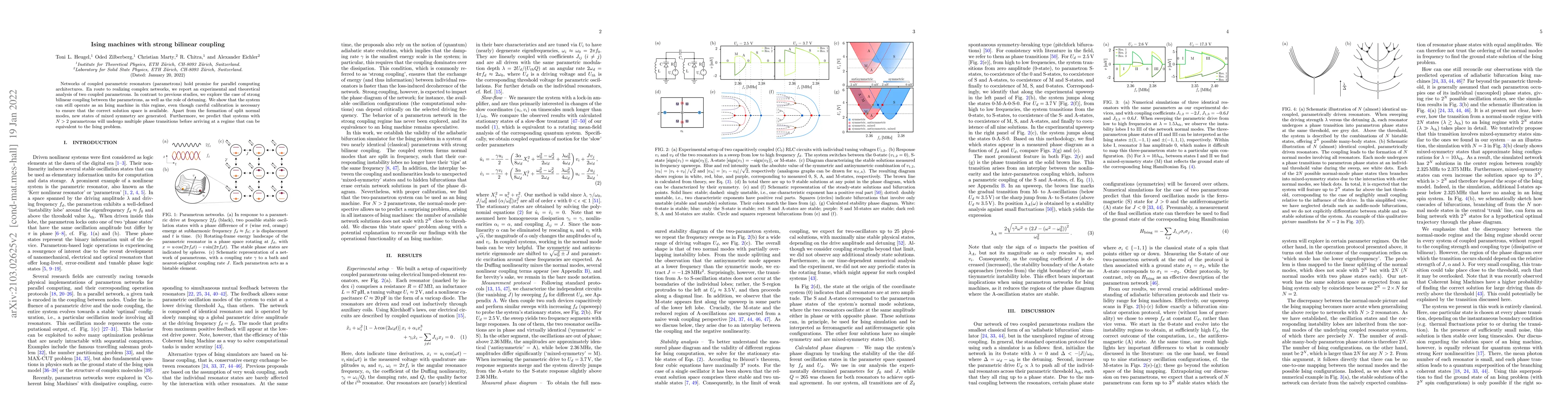 Thumbnail for Ising machines with strong bilinear coupling