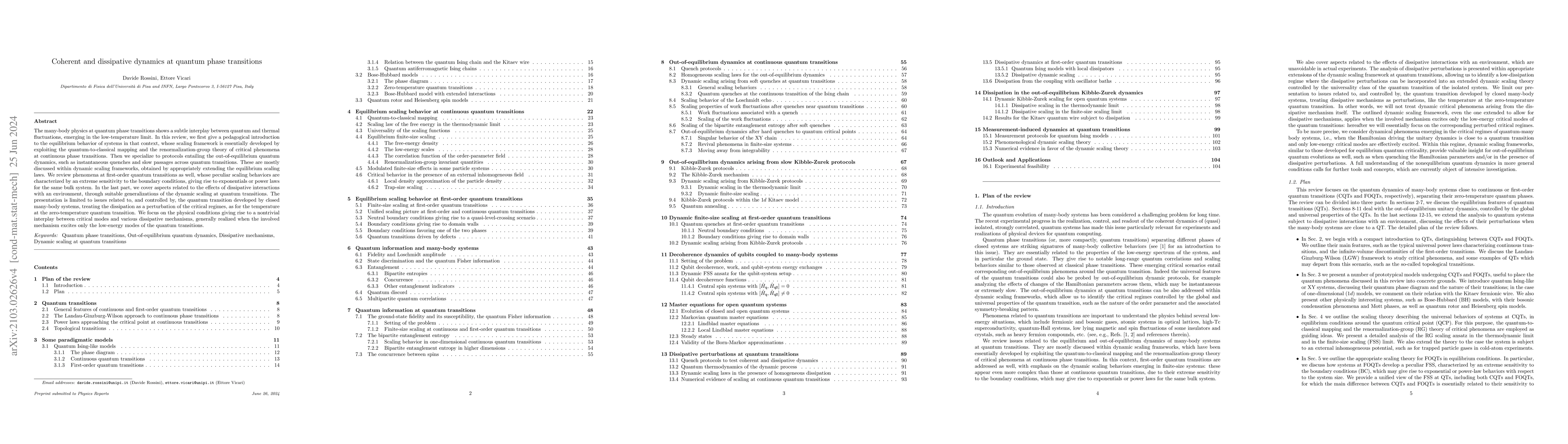 Thumbnail for Coherent and dissipative dynamics at quantum phase transitions