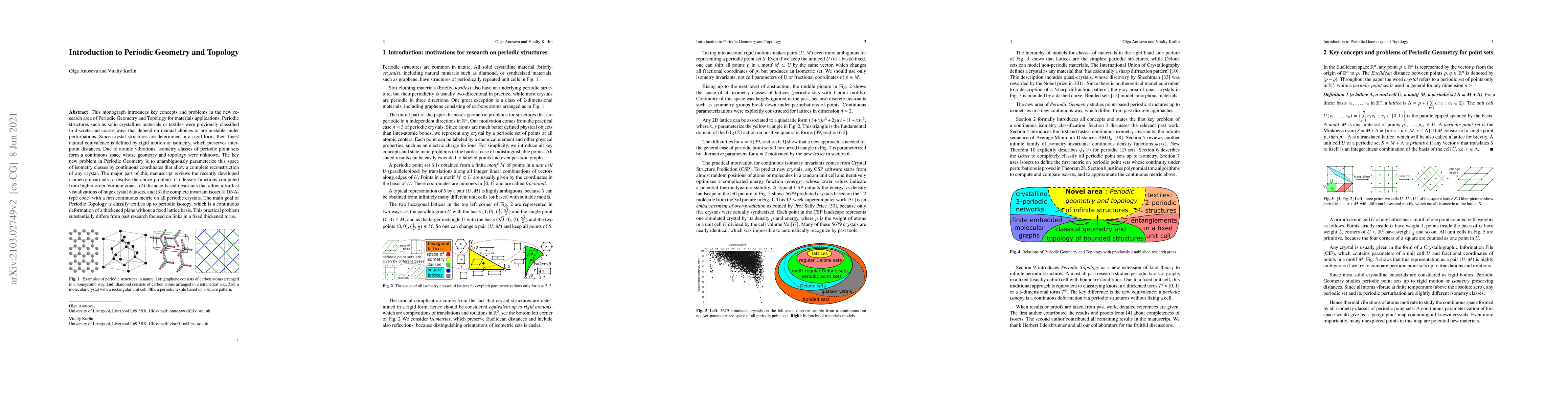Thumbnail for Introduction to Periodic Geometry and Topology