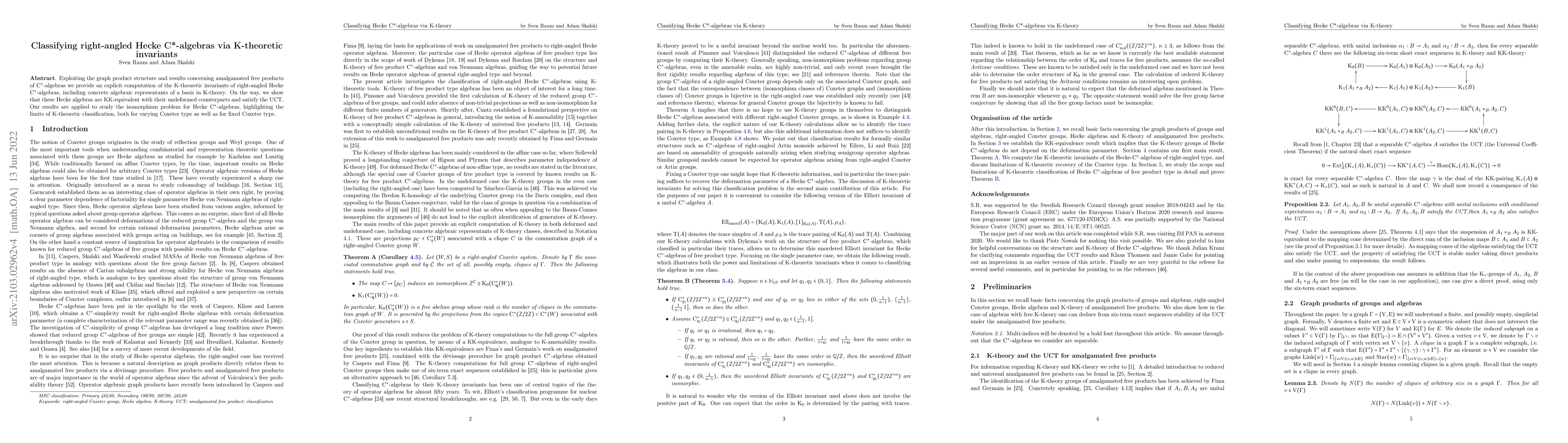Thumbnail for Classifying right-angled Hecke C*-algebras via K-theoretic invariants