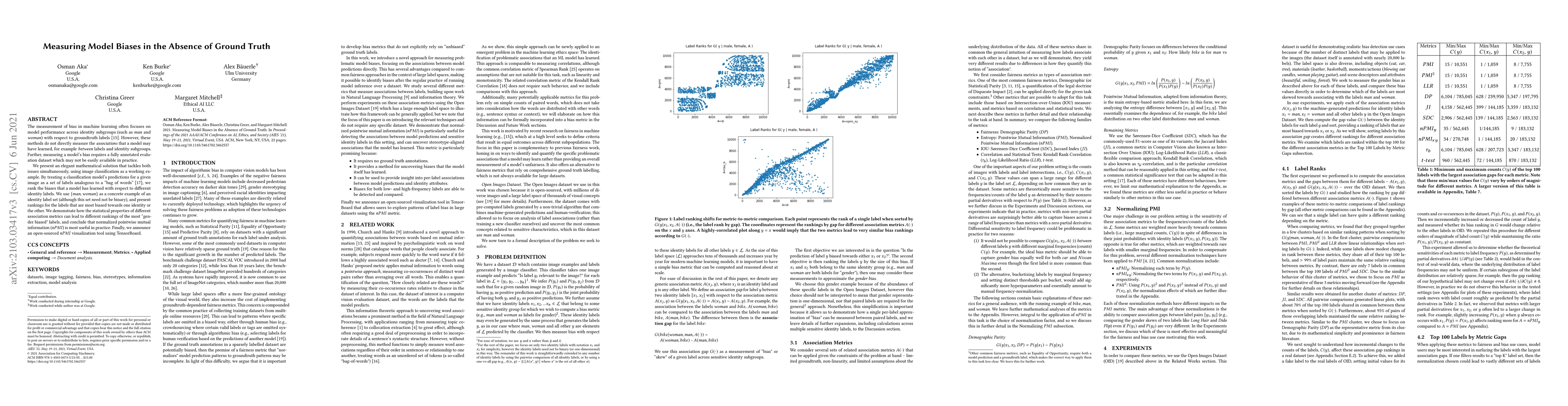 Thumbnail for Measuring Model Biases in the Absence of Ground Truth