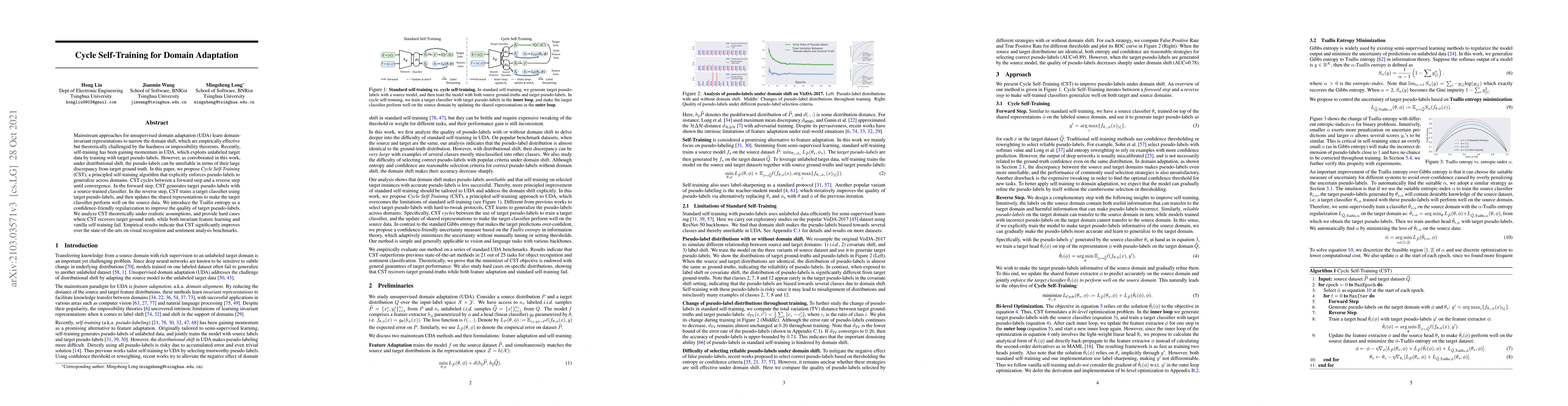 Thumbnail for Cycle Self-Training for Domain Adaptation