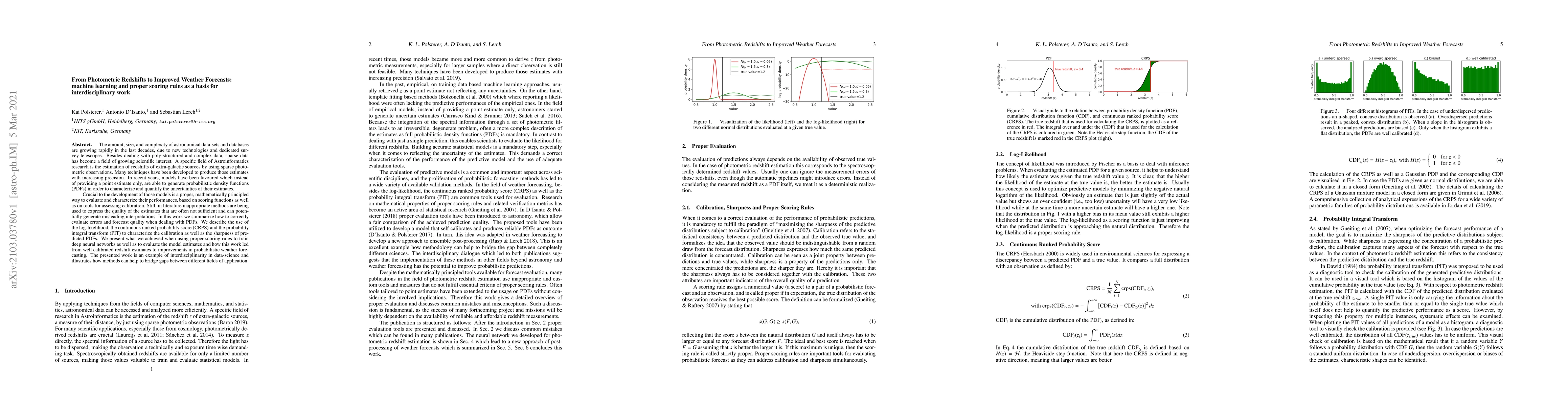 Thumbnail for From Photometric Redshifts to Improved Weather Forecasts: machine
  learning and proper scoring rules as a basis for interdisciplinary work