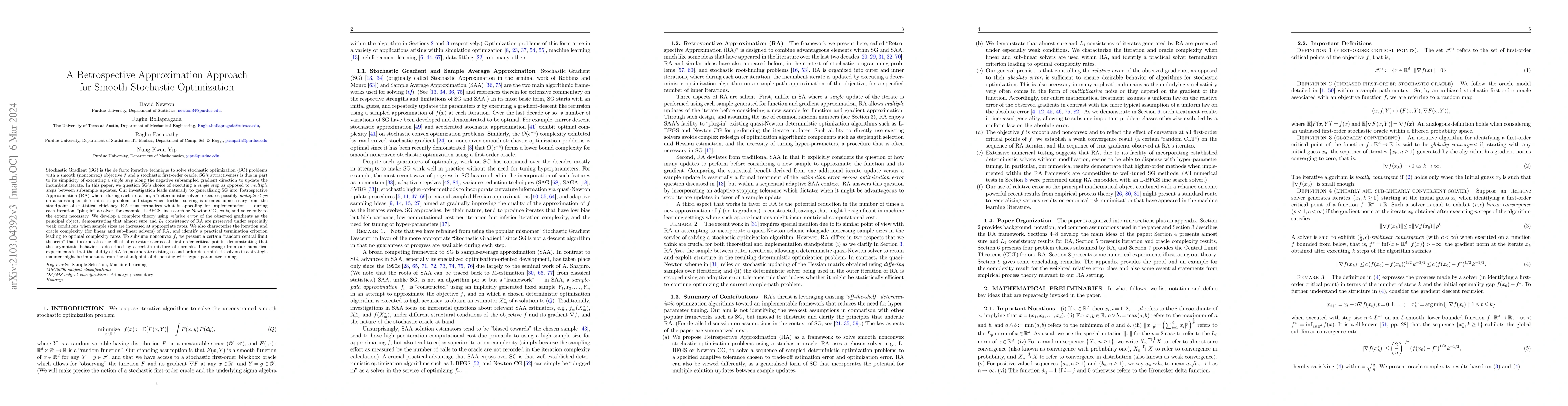 Thumbnail for A Retrospective Approximation Approach for Smooth Stochastic
  Optimization