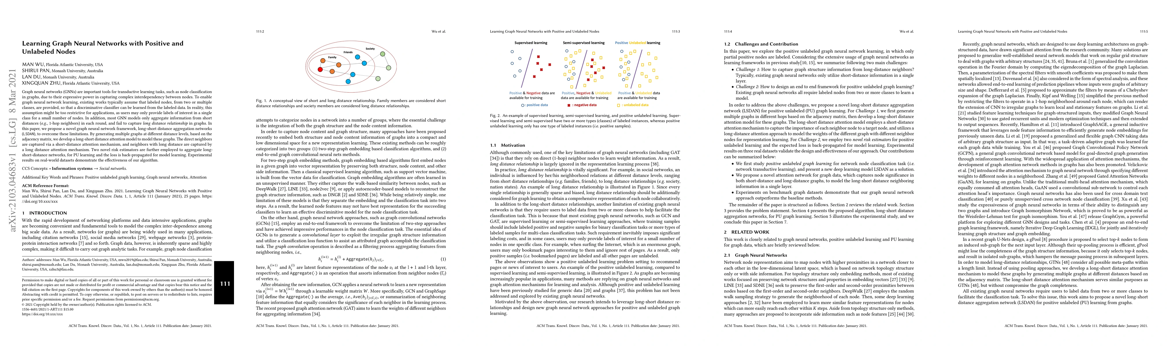 Thumbnail for Learning Graph Neural Networks with Positive and Unlabeled Nodes