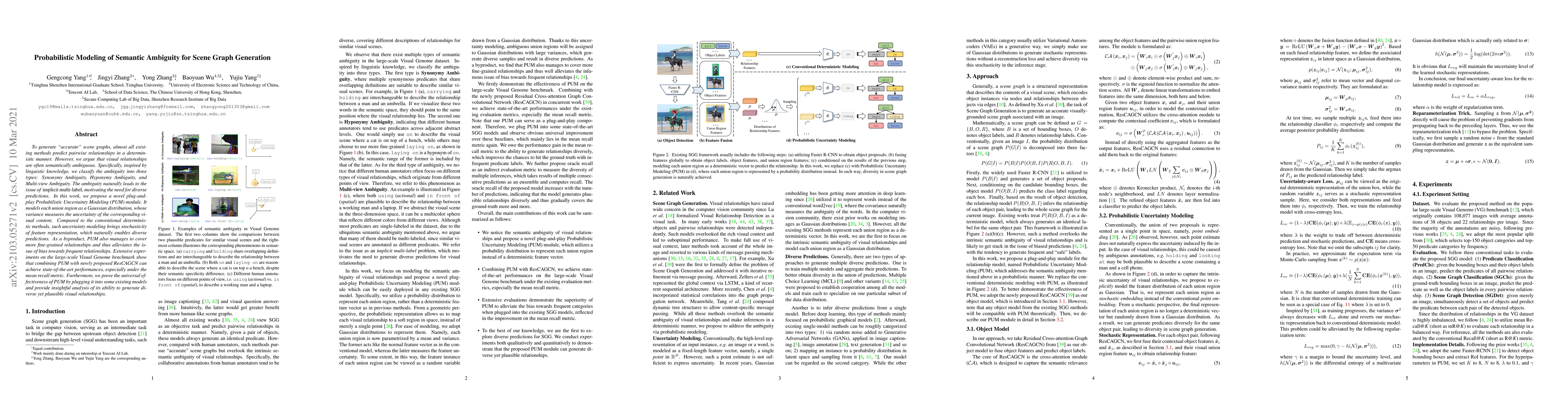 Thumbnail for Probabilistic Modeling of Semantic Ambiguity for Scene Graph Generation
