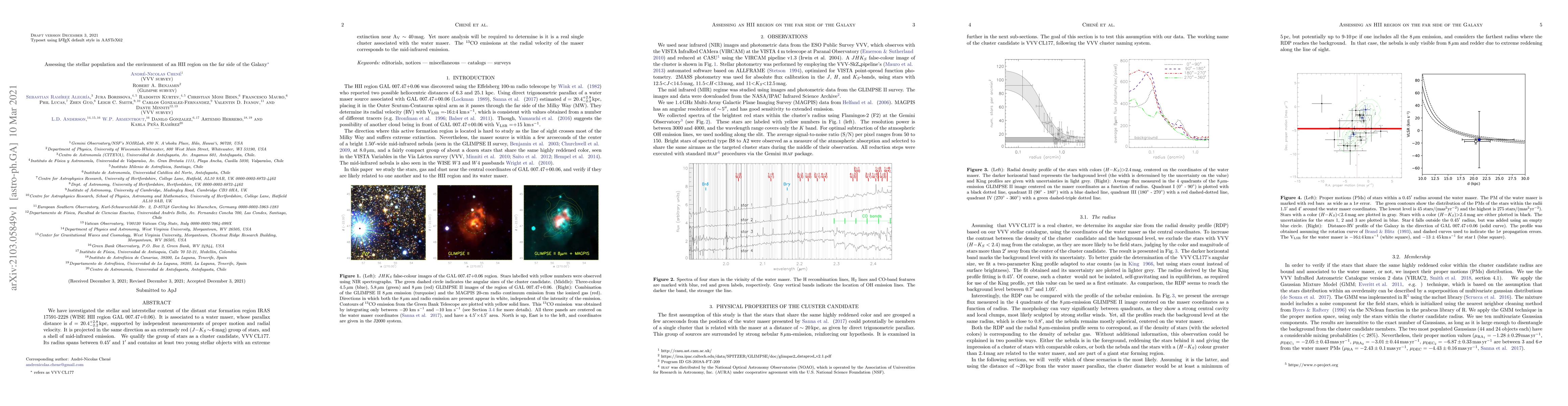 Thumbnail for Assessing the stellar population and the environment of an HII region on
  the far side of the Galaxy