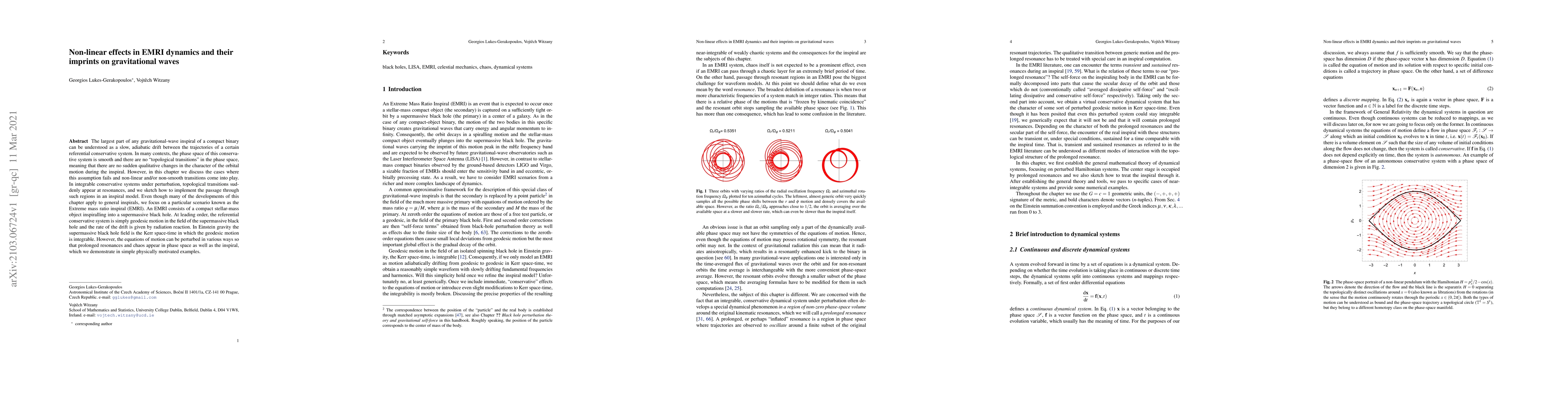 Thumbnail for Non-linear effects in EMRI dynamics and their imprints on gravitational
  waves