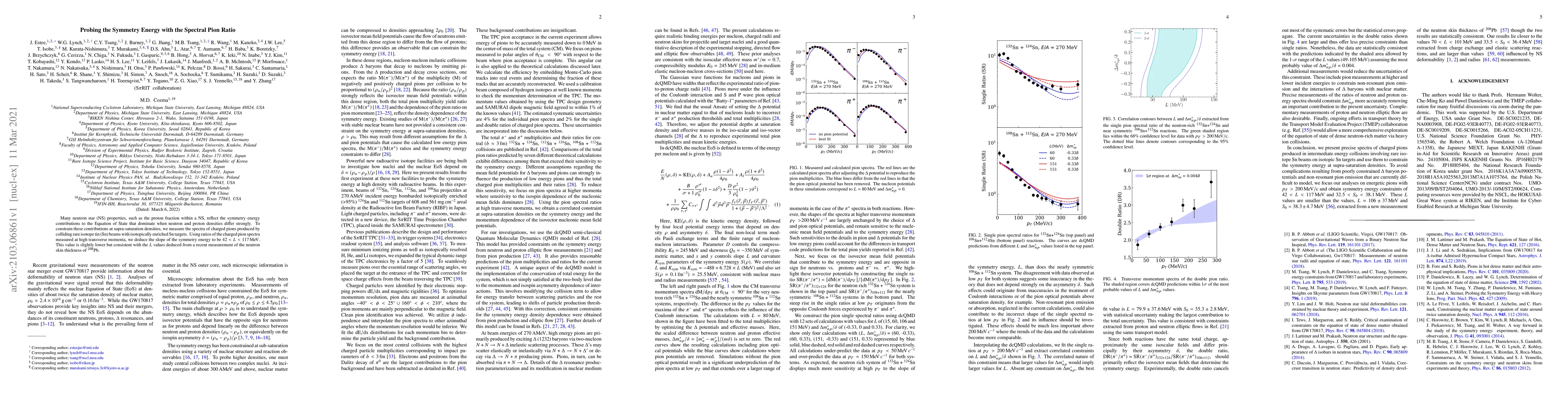 Thumbnail for Probing the Symmetry Energy with the Spectral Pion Ratio