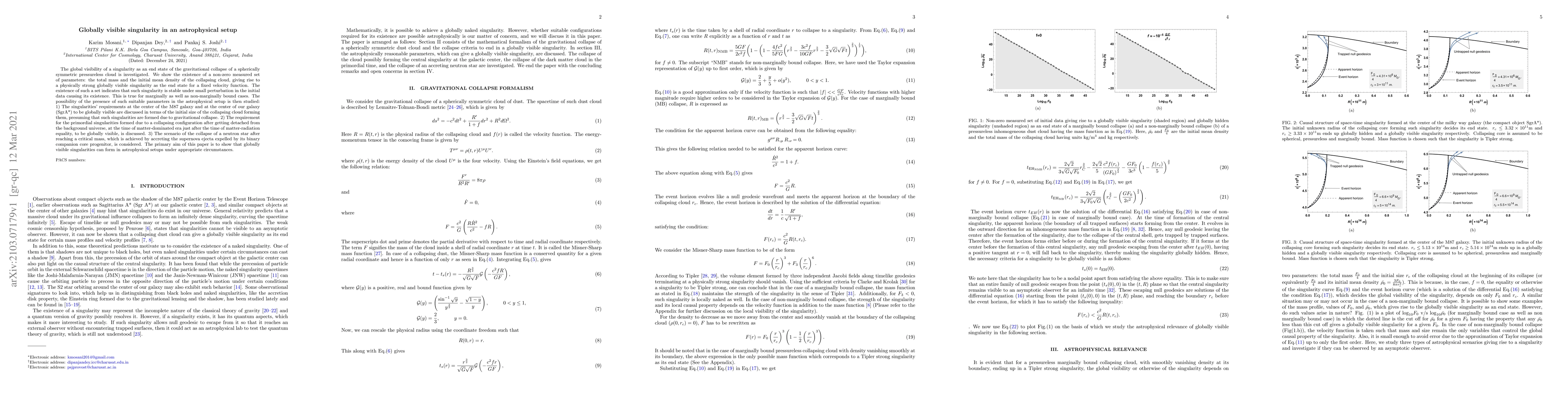 Thumbnail for Globally visible singularity in an astrophysical setup