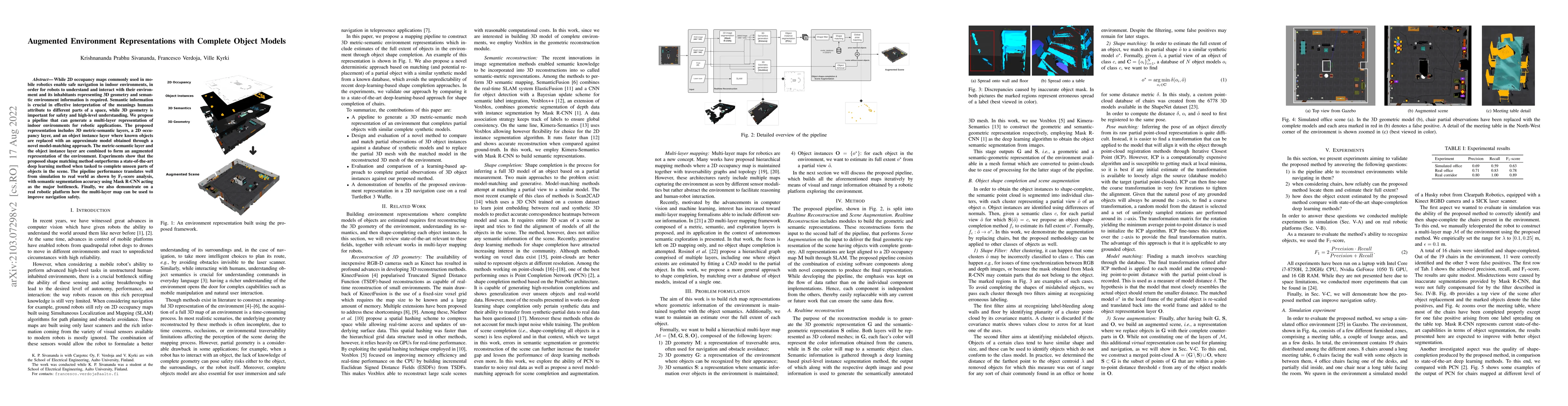 Thumbnail for Augmented Environment Representations with Complete Object Models
