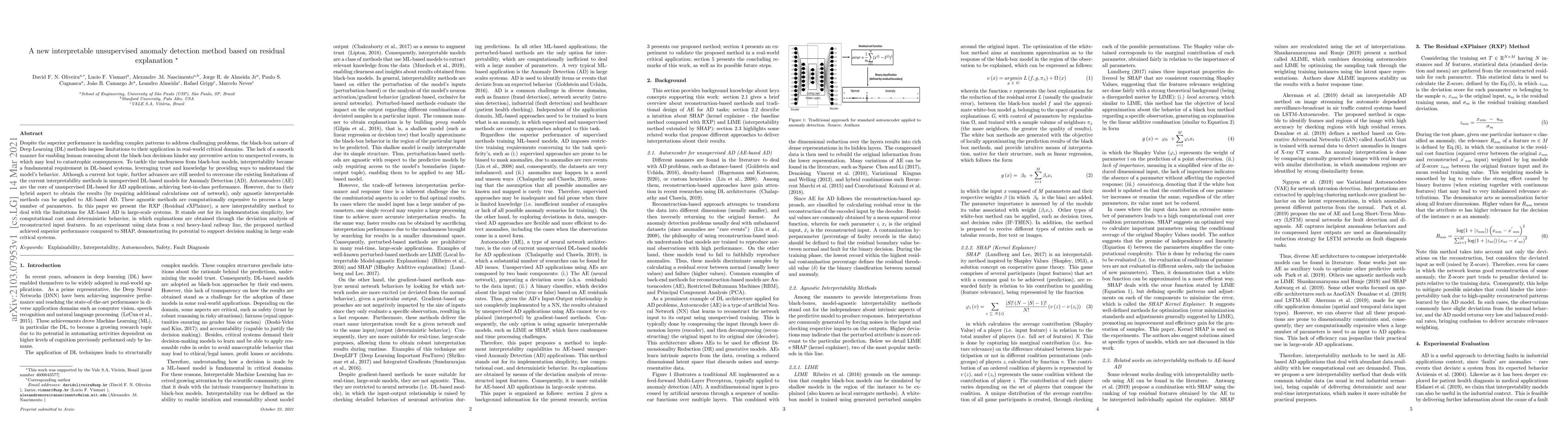 Thumbnail for A new interpretable unsupervised anomaly detection method based on
  residual explanation
