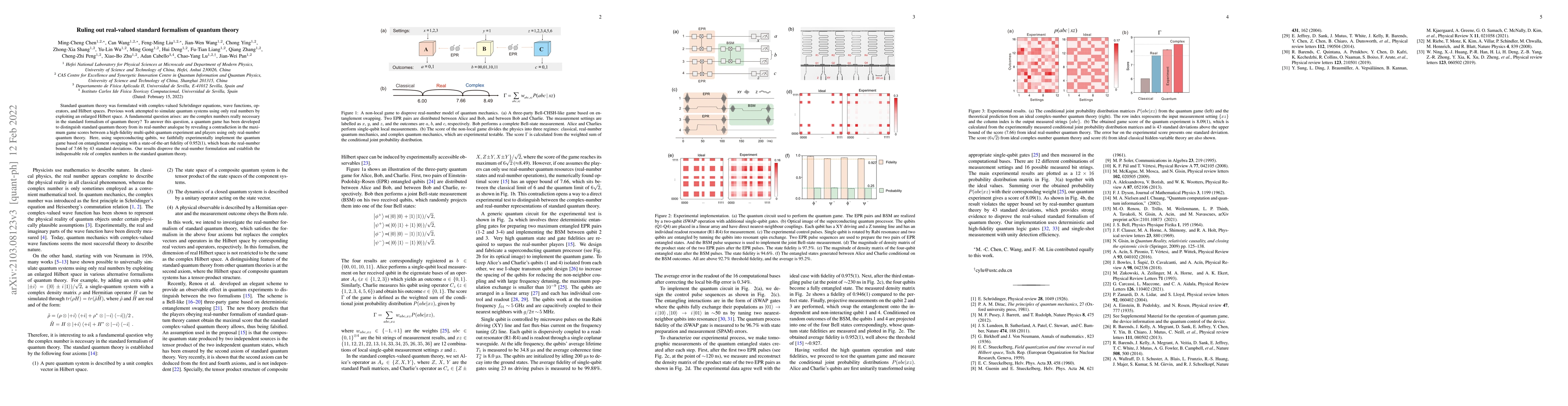 Thumbnail for Ruling out real-valued standard formalism of quantum theory