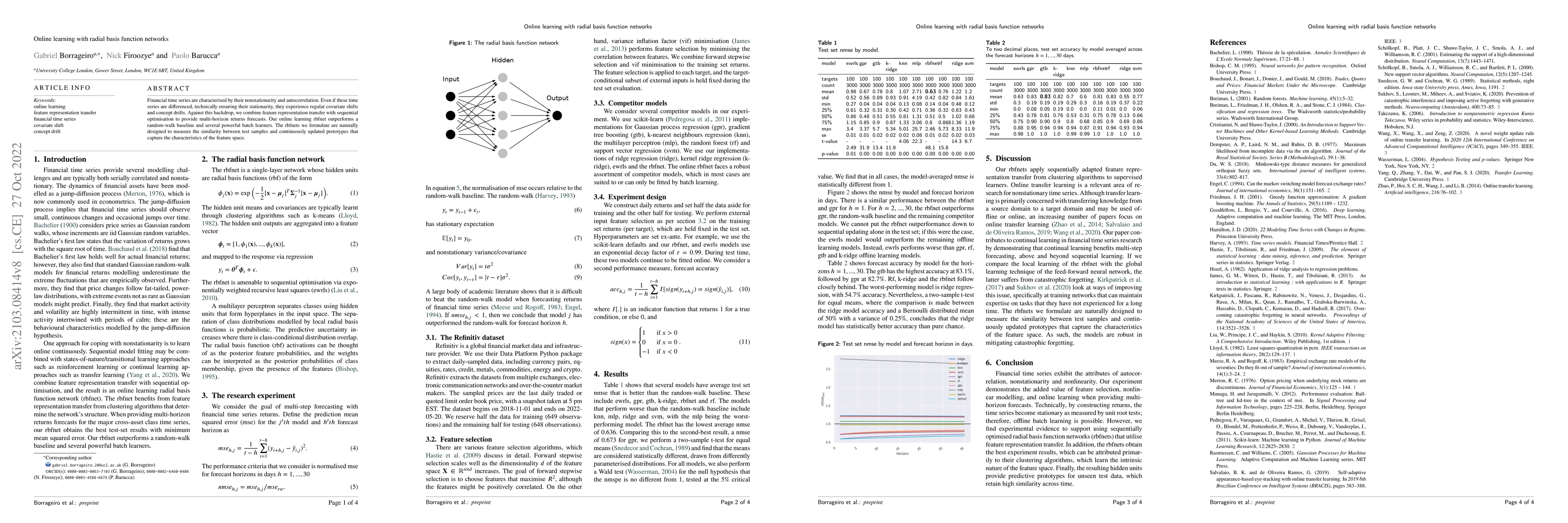 Thumbnail for Online Learning with Radial Basis Function Networks