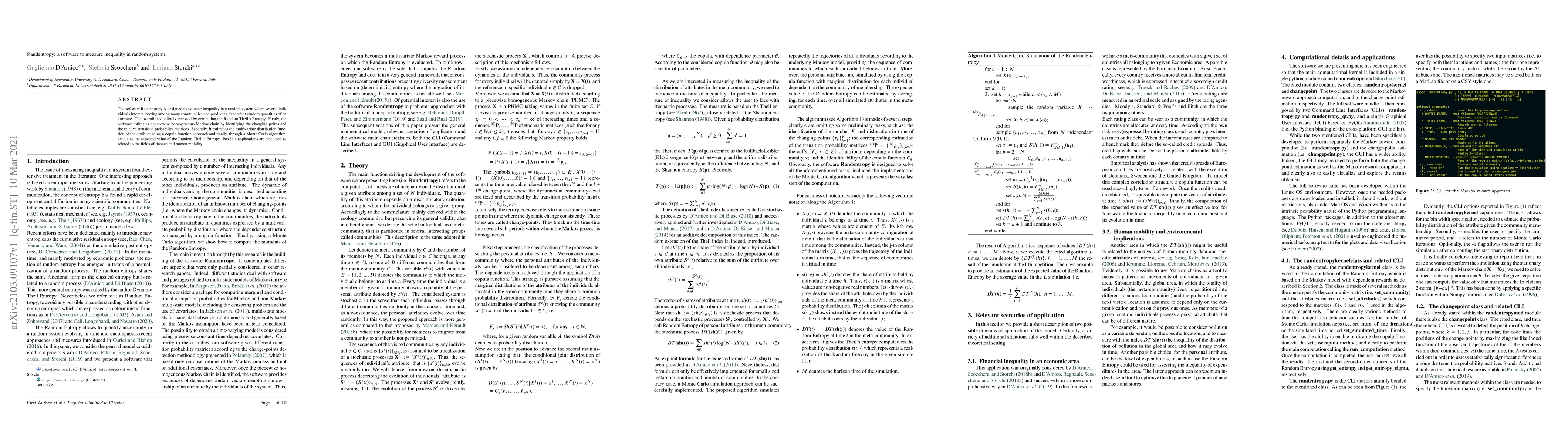 Thumbnail for Randentropy: a software to measure inequality in random systems