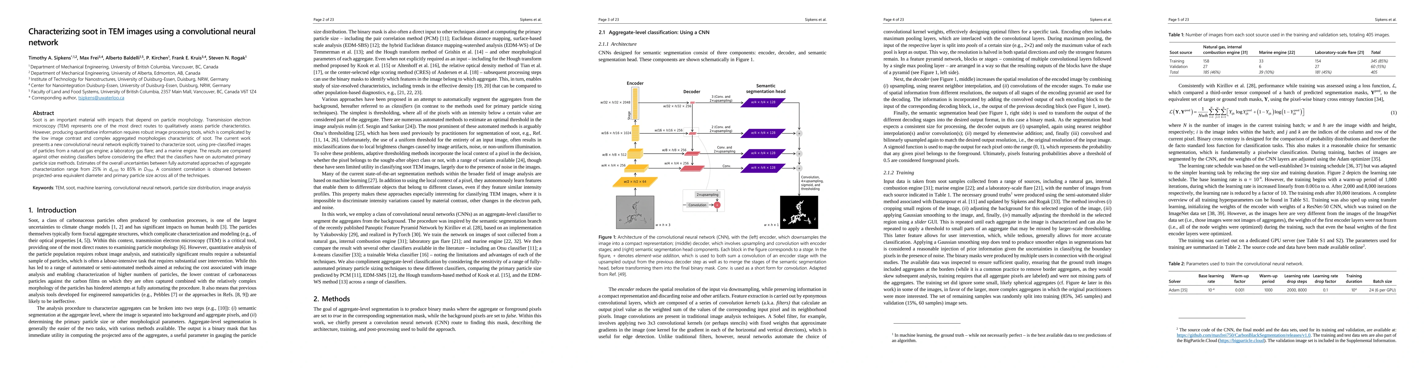 Thumbnail for Characterizing soot in TEM images using a convolutional neural network