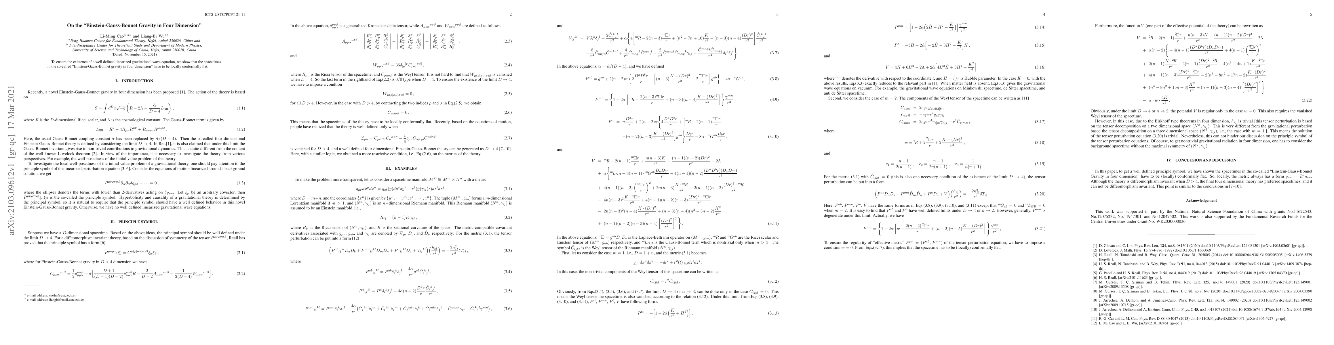 Thumbnail for On the "Einstein-Gauss-Bonnet Gravity in Four Dimension"