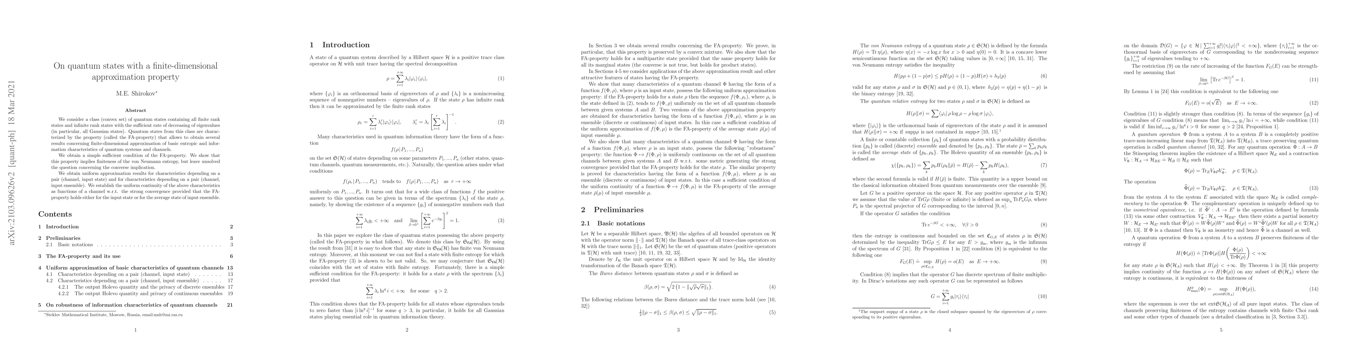 Thumbnail for On quantum states with a finite-dimensional approximation property