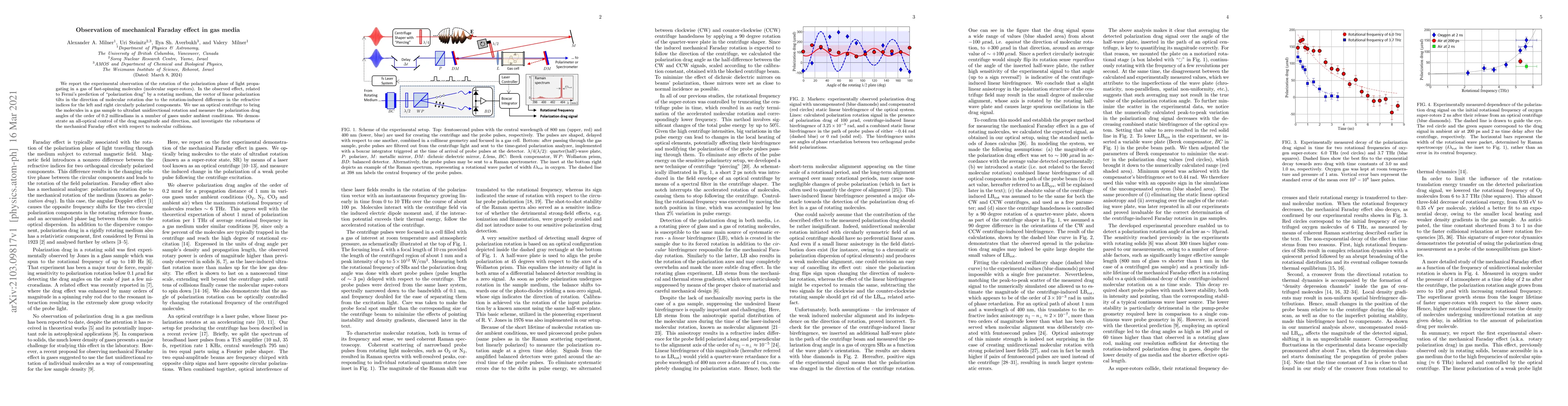 Thumbnail for Observation of mechanical Faraday effect in gas media