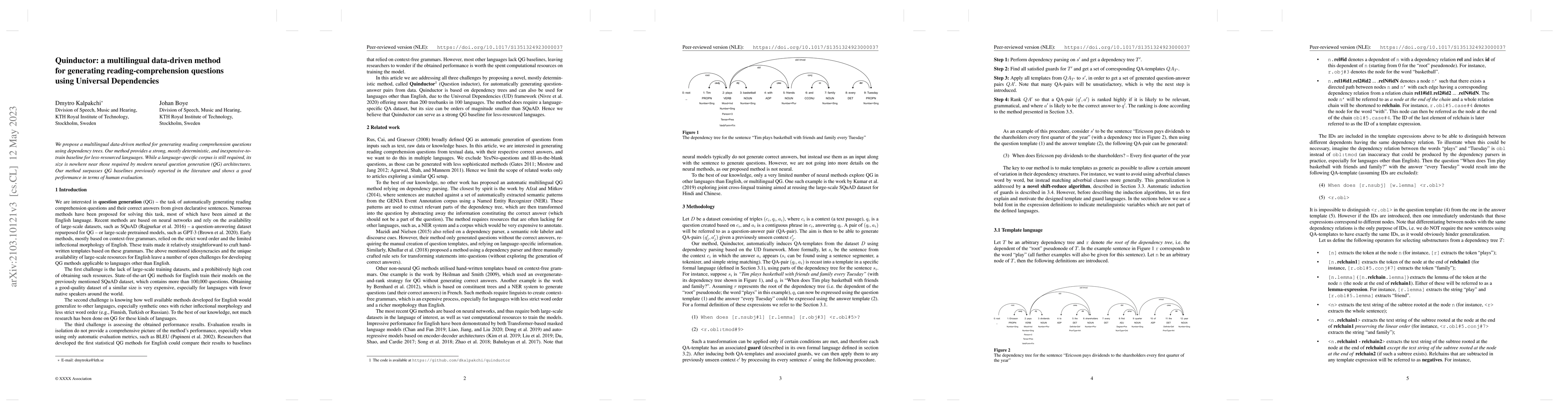 Thumbnail for Quinductor: a multilingual data-driven method for generating
  reading-comprehension questions using Universal Dependencies