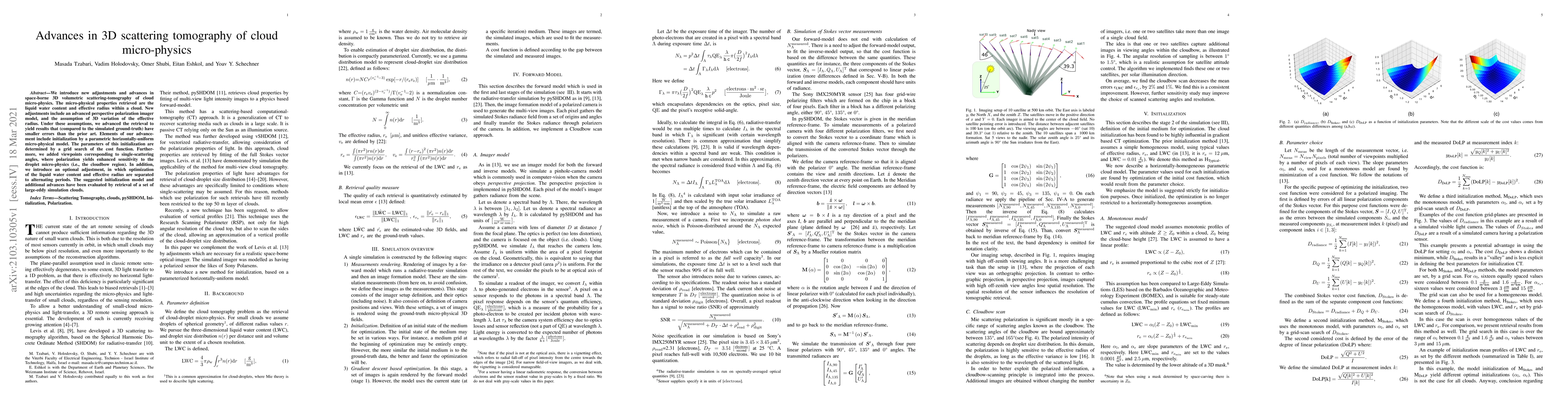 Thumbnail for Advances in 3D scattering tomography of cloud micro-physics