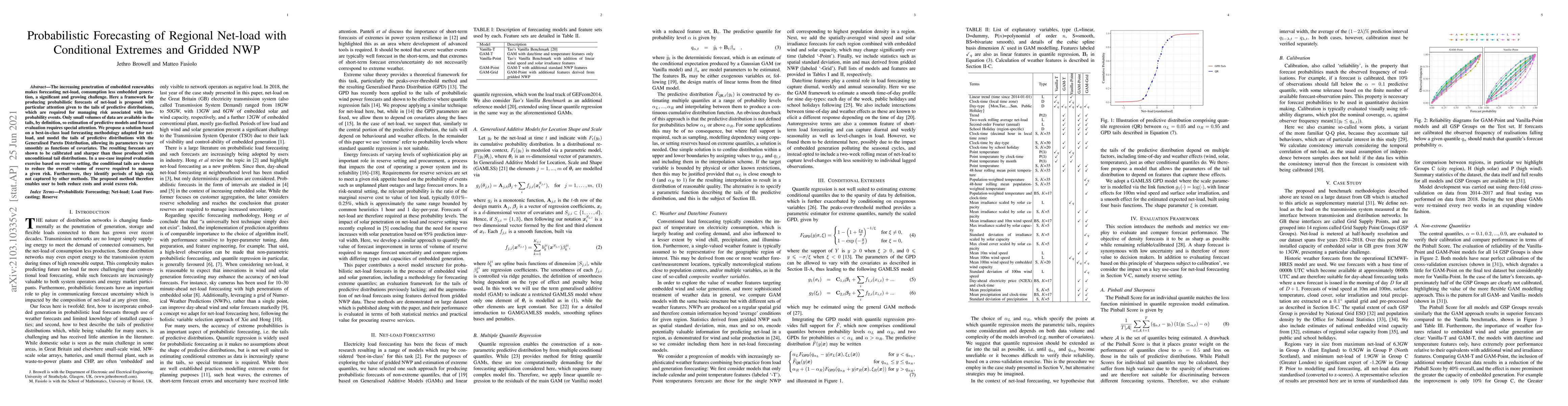 Thumbnail for Probabilistic Forecasting of Regional Net-load with Conditional Extremes
  and Gridded NWP