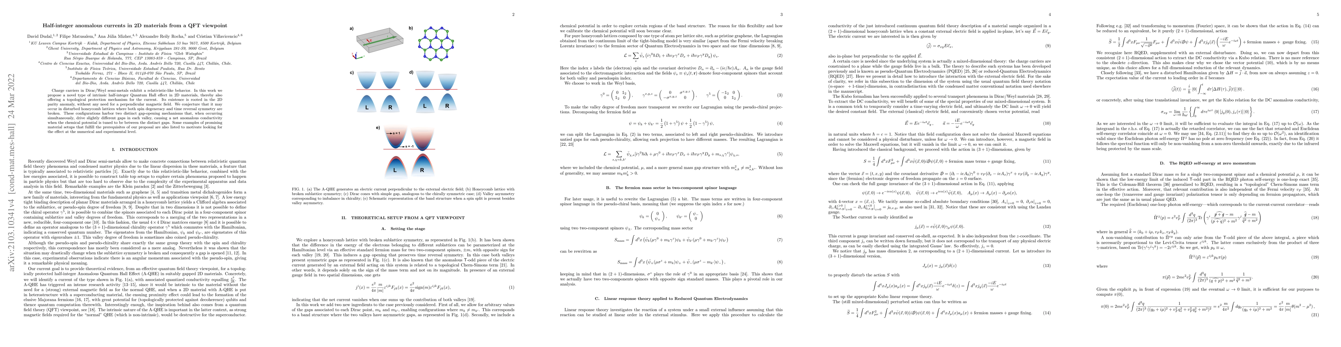 Thumbnail for Half-integer anomalous currents in 2D materials from a QFT viewpoint