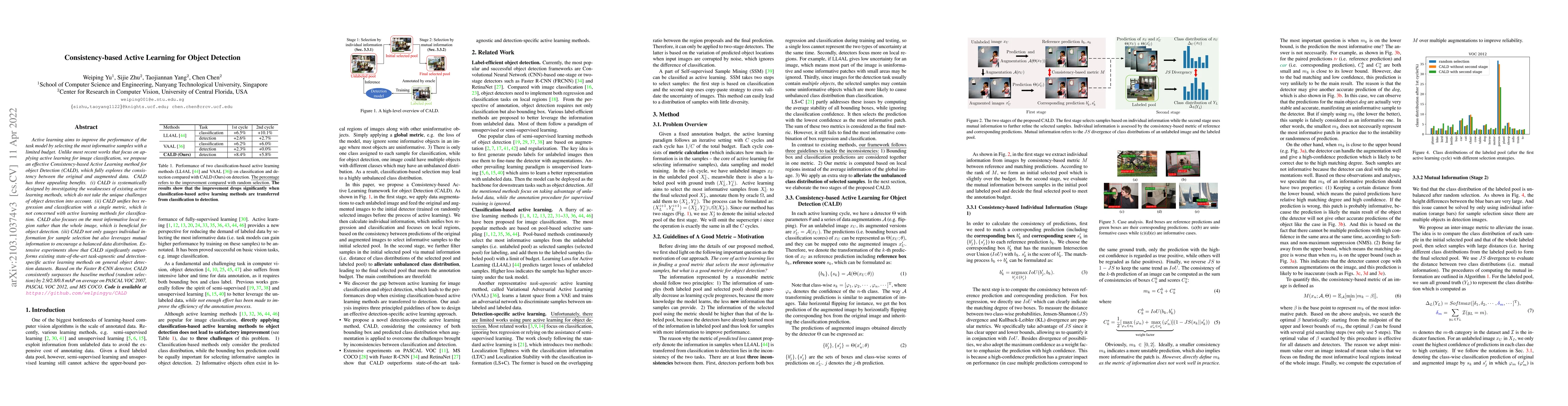 Thumbnail for Consistency-based Active Learning for Object Detection