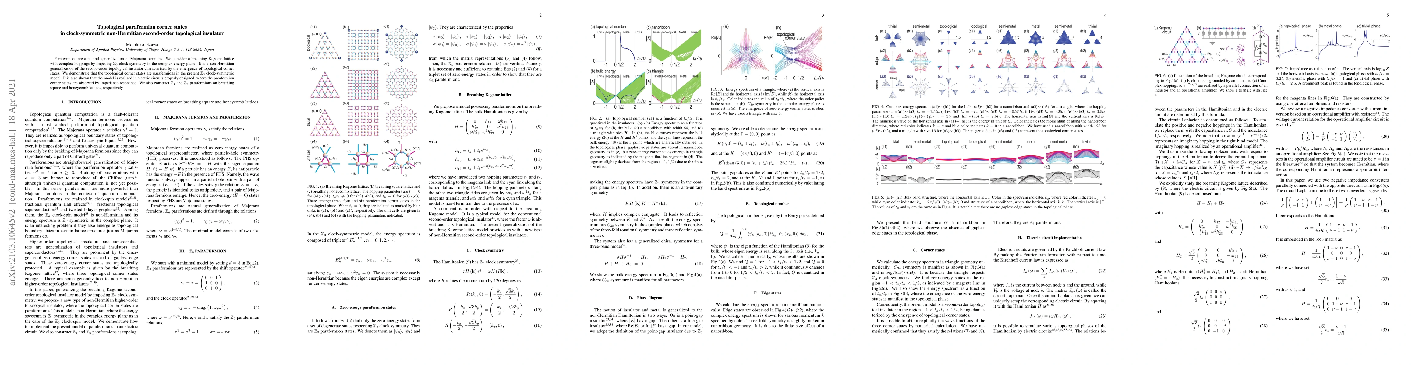 Thumbnail for Topological parafermion corner states in clock-symmetric non-Hermitian
  second-order topological insulator
