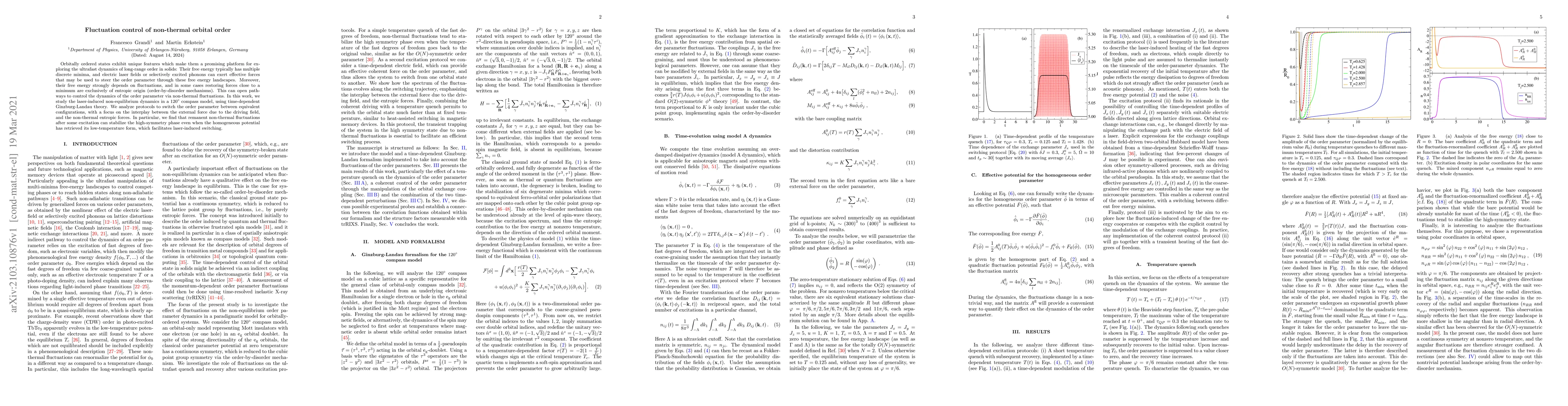Thumbnail for Fluctuation control of non-thermal orbital order