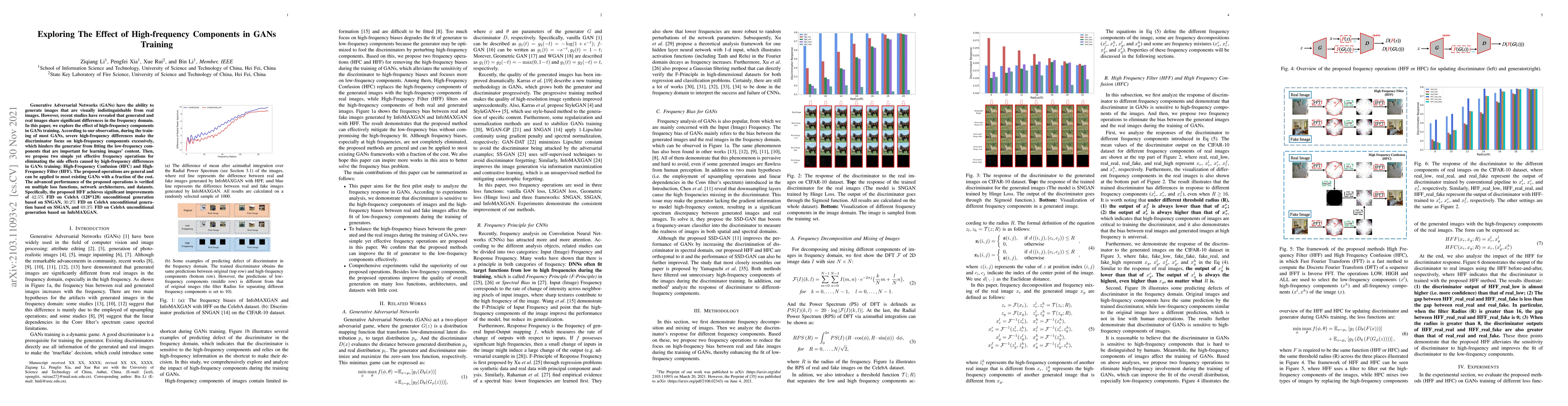 Thumbnail for Exploring The Effect of High-frequency Components in GANs Training