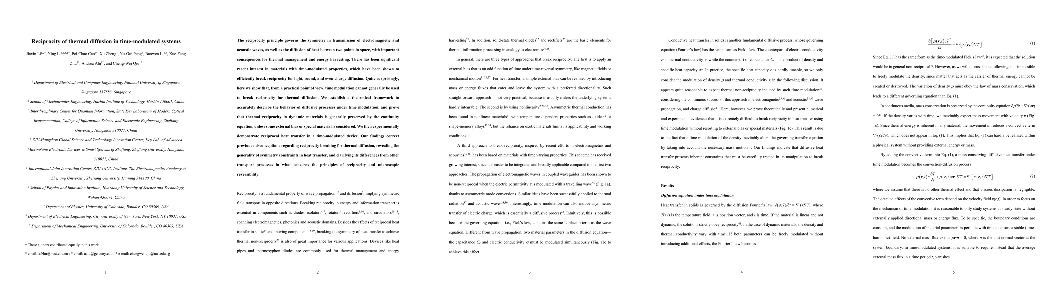 Thumbnail for Reciprocity of thermal diffusion in time-modulated systems