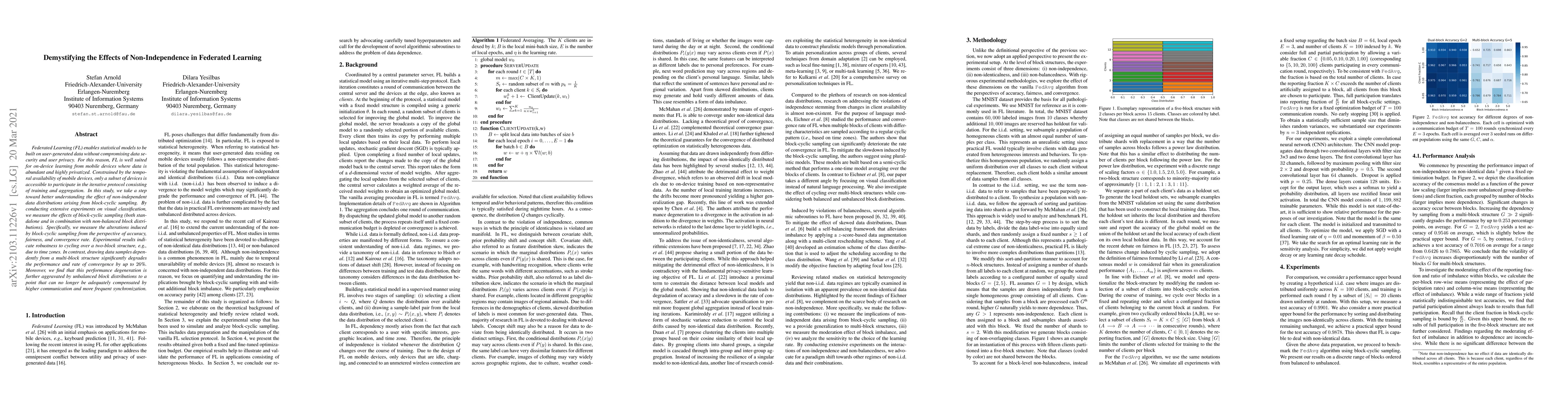 Thumbnail for Demystifying the Effects of Non-Independence in Federated Learning