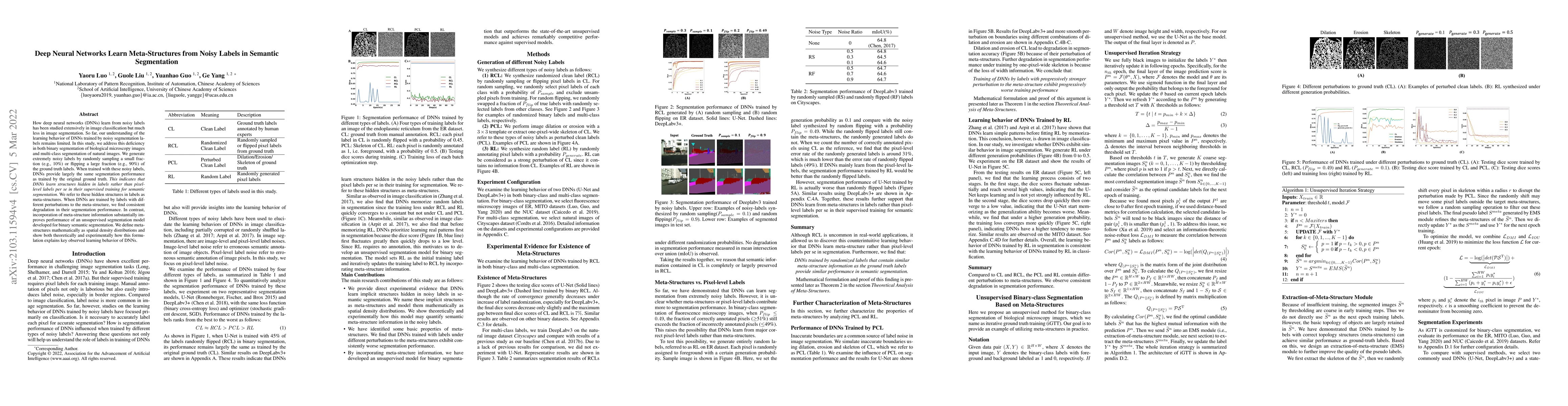 Thumbnail for Deep Neural Networks Learn Meta-Structures from Noisy Labels in Semantic
  Segmentation