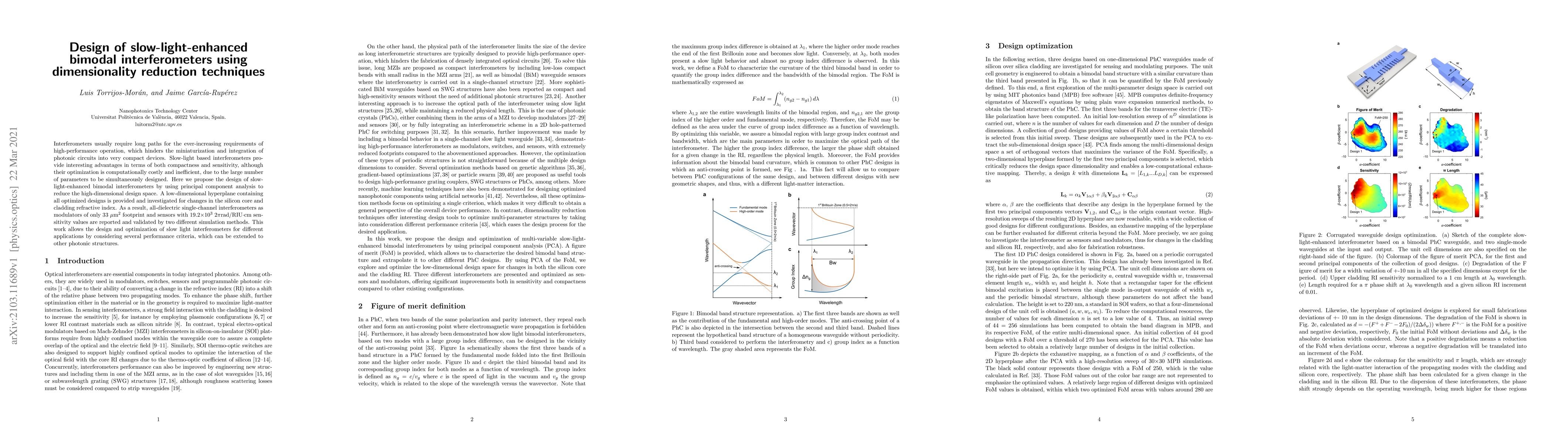 Thumbnail for Design of slow-light-enhanced bimodal interferometers using
  dimensionality reduction techniques