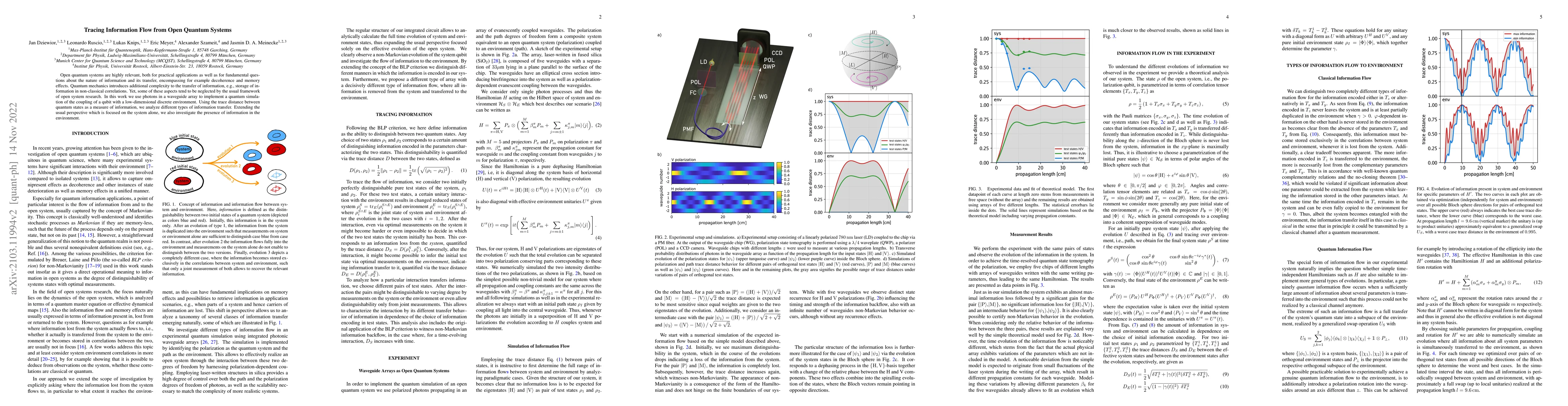 Thumbnail for Tracing Information Flow from Open Quantum Systems