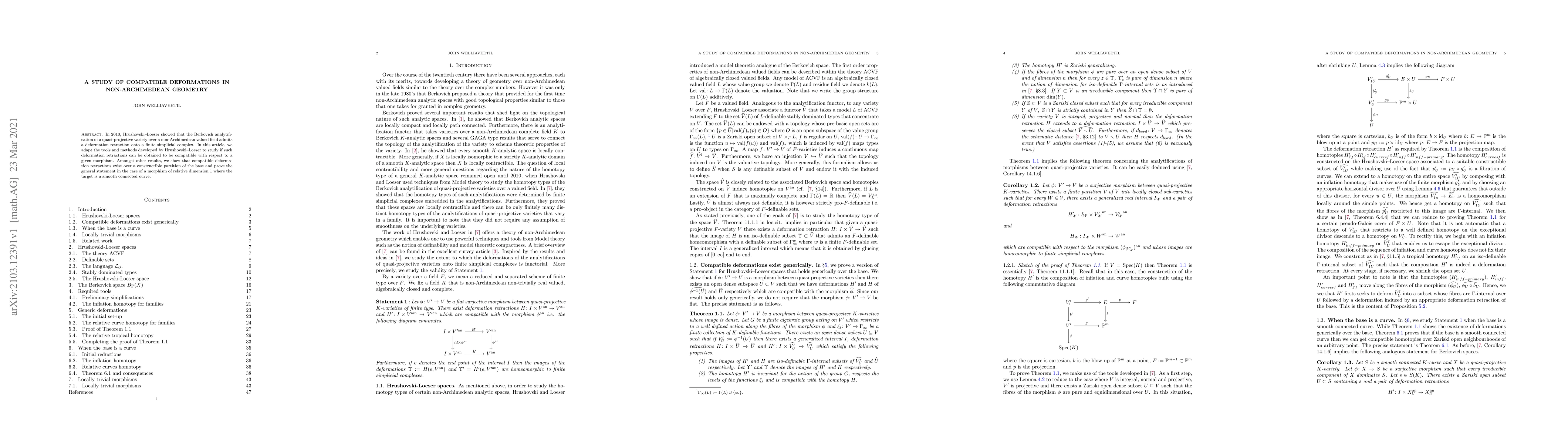 Thumbnail for A study of compatible deformations in non-Archimedean geometry