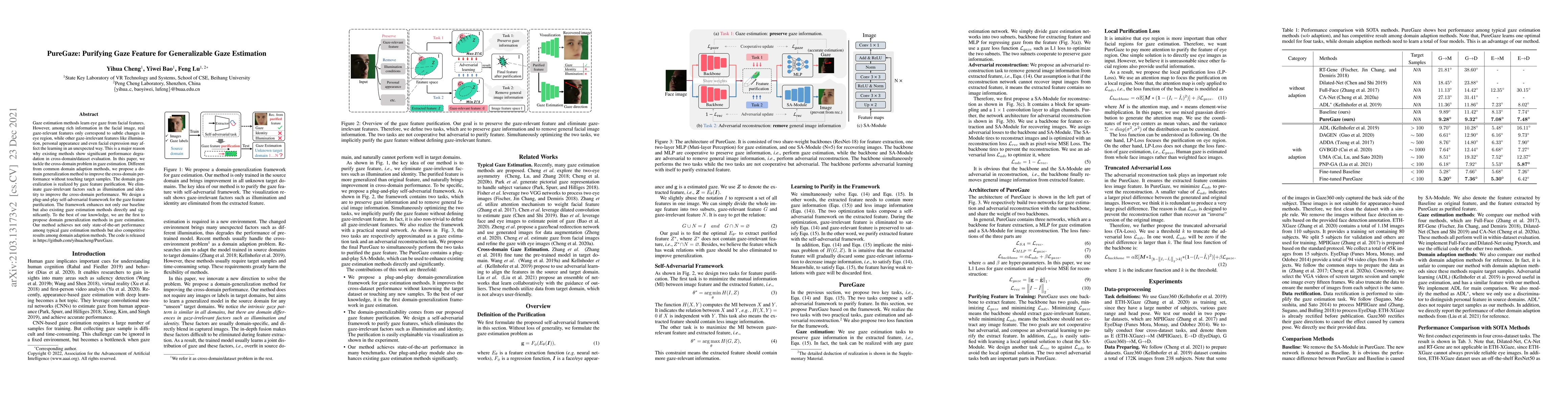 Thumbnail for PureGaze: Purifying Gaze Feature for Generalizable Gaze Estimation