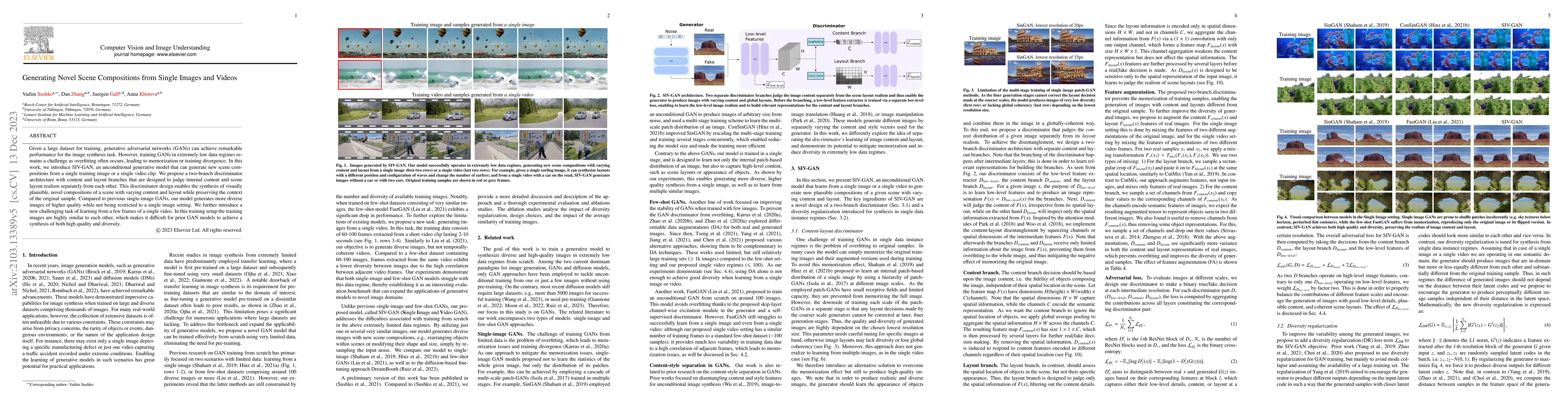 Thumbnail for Generating Novel Scene Compositions from Single Images and Videos