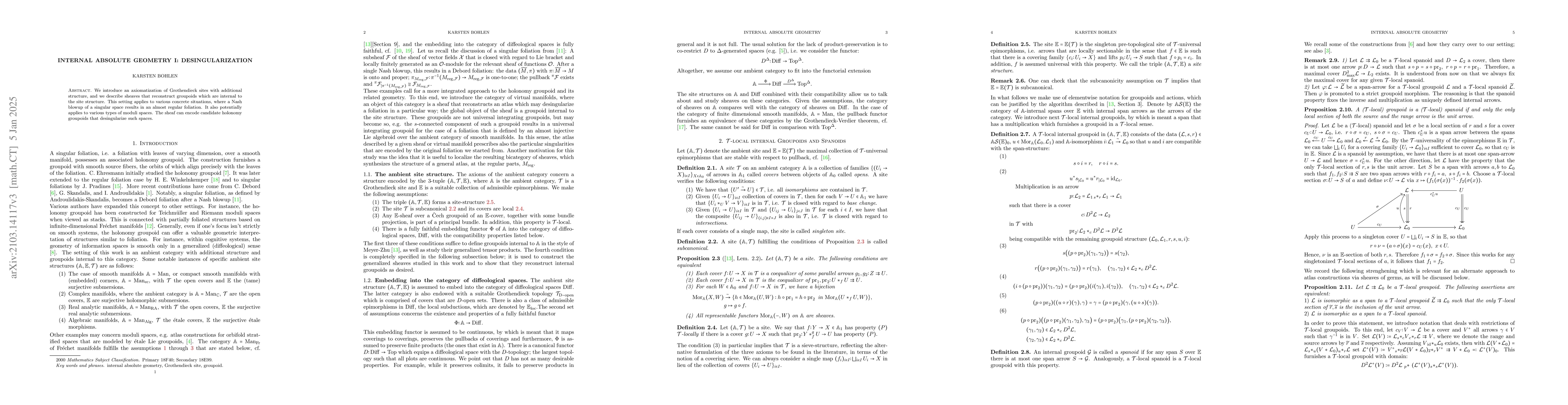 Thumbnail for Internal Absolute Geometry