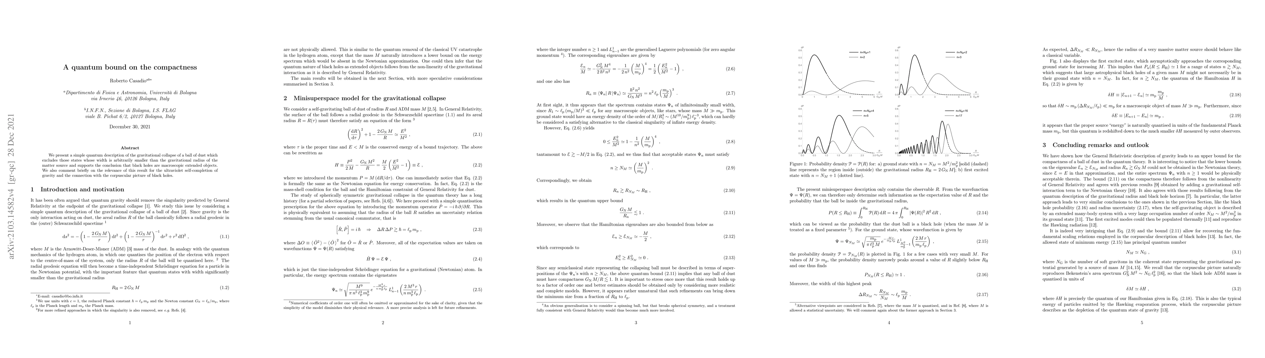 Thumbnail for A quantum bound on the compactness