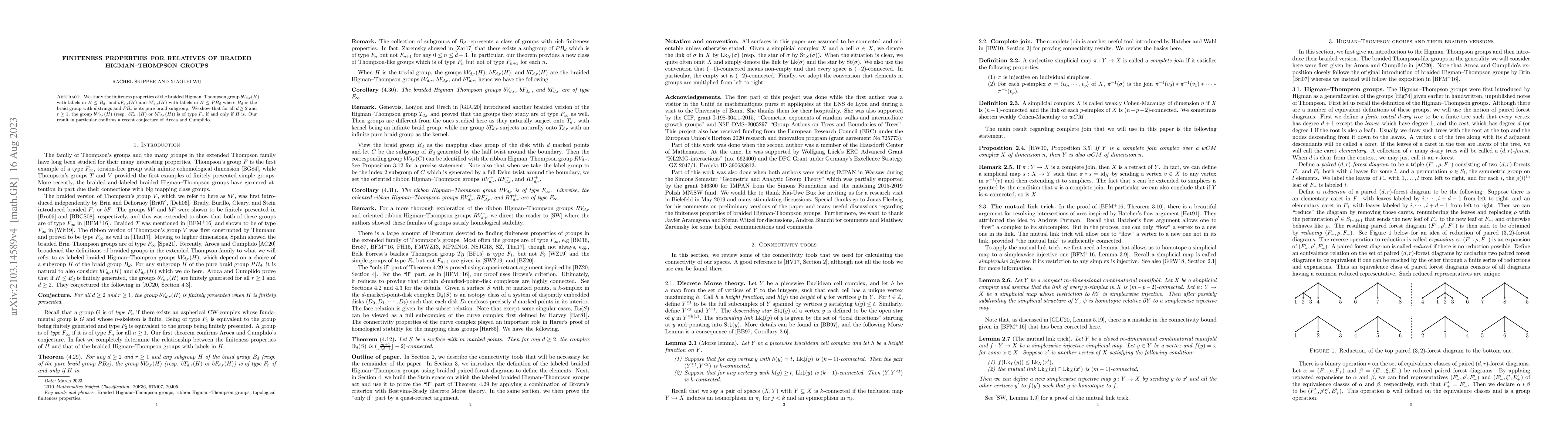 Thumbnail for Finiteness properties for relatives of braided Higman--Thompson groups